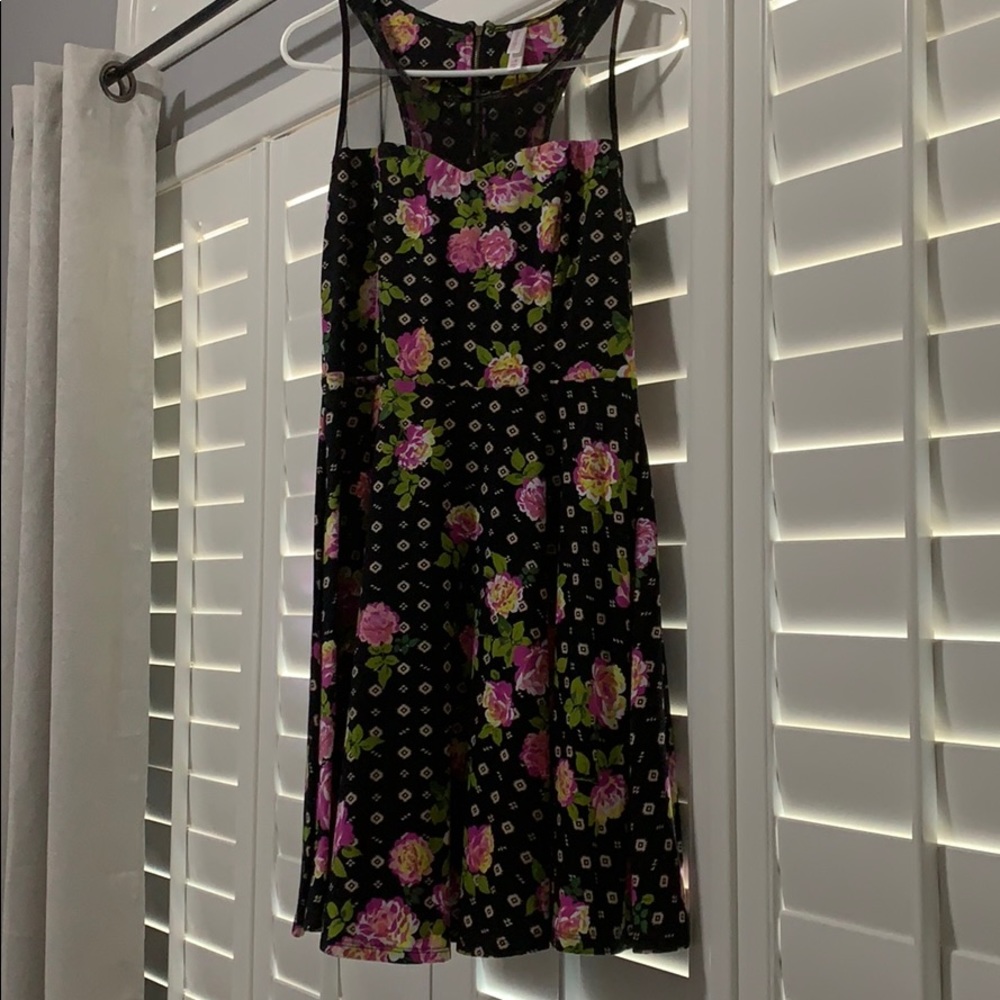 Floral mini dress